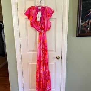 Sugarlips Pink and Red Dress
